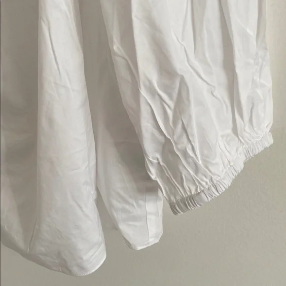 NWT Madewell Puff-Sleeve Babydoll Top - Picture 5 of 7